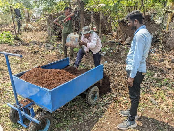 Women from a rural community participating in a skill-development program.